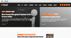 Desktop Screenshot of lead-digital.de